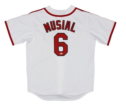 Stan Musial Signed St. Louis Cardinals Jersey
